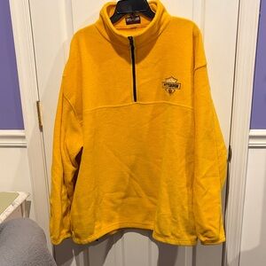 Pittsburgh Yellow Men's Quarter-Zip Fleece